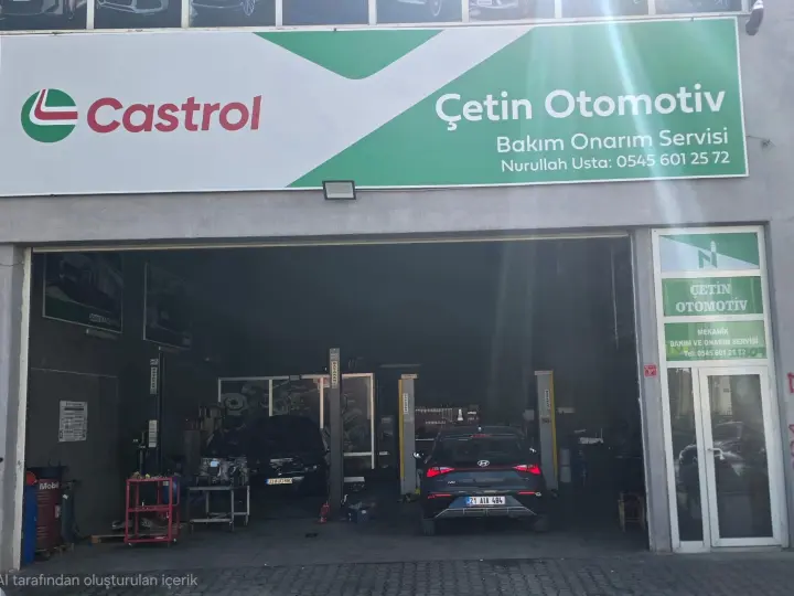 Çetin Oto Tamir Bakım Servisi