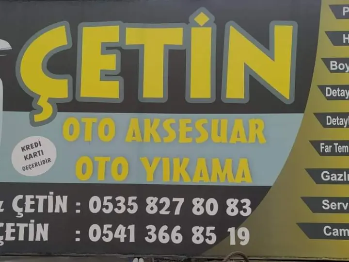 Çetin Oto Yıkama