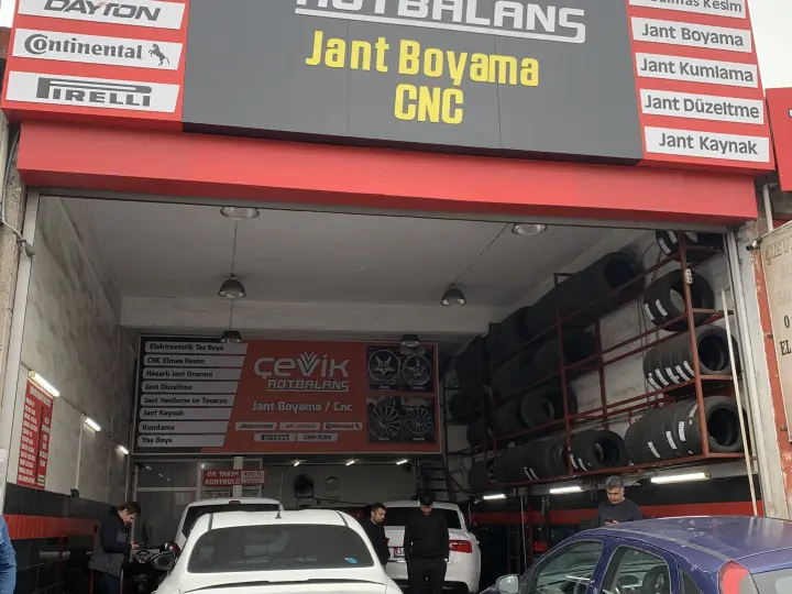 Çevik Oto Rot Balans Jant Boyama CNC