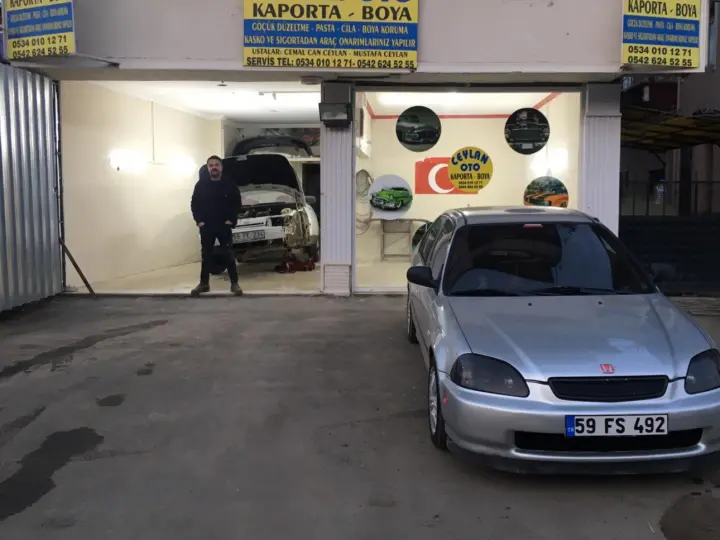 CEYLAN OTO KAPORTA BOYA Cemalcan Ceylan Usta
