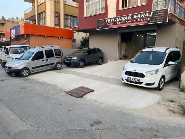 CEYLANDAĞ GARAJ ( BOYASIZ GÖÇÜK ONARIM MERKEZİ ve ARAÇ ALIM-SATIMI )
