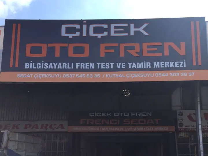 ÇİÇEK OTO FREN SERVİSİ KAYSERİ