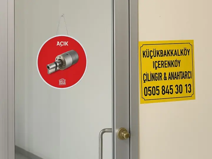 Çilingir - Anahtarcı Küçükbakkalköy İçerenköy Kayışdağı 24 Saat Hizmet