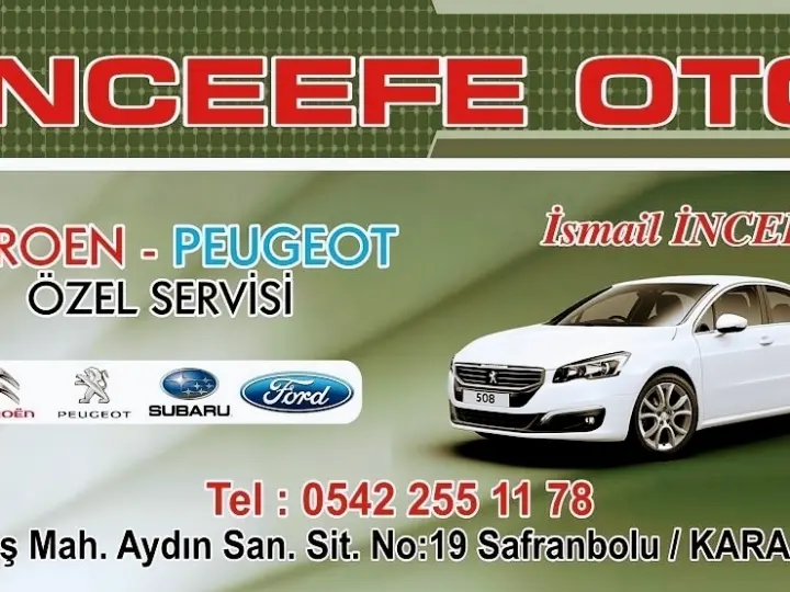 Citroen Peugeot Subaru Oto Özel Servis İNCEEFE OTO