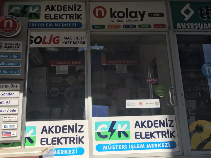 Ck Akdeniz n kolay işlem merkezi
