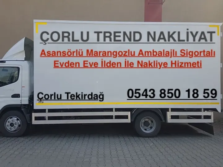 çorlu trend nakliyat