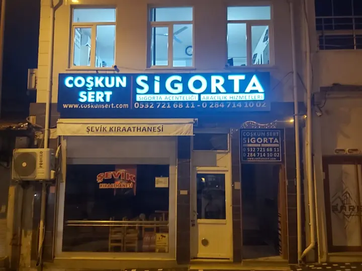 COŞKUN SERT - SİGORTA ACENTELİĞİ VE ARACILIK HİZMETLERİ.