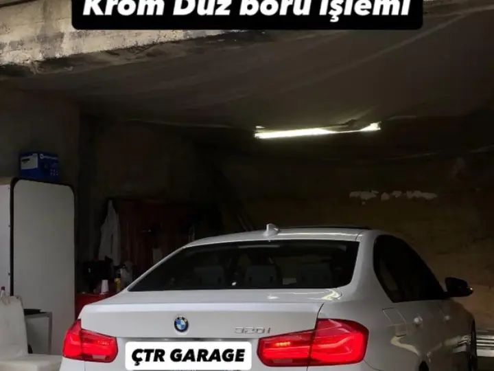 ÇTR GARAGE Oto egzoz tamir bakım ve performans uygulamaları Dizel partikül katalizör temizliği