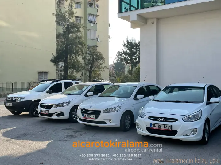 Çukurova Havalimanı Araç Kiralama (COV) - Alcar Rent A Car
