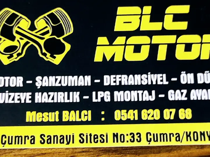 Çumra BLC Motor Oto Tamir