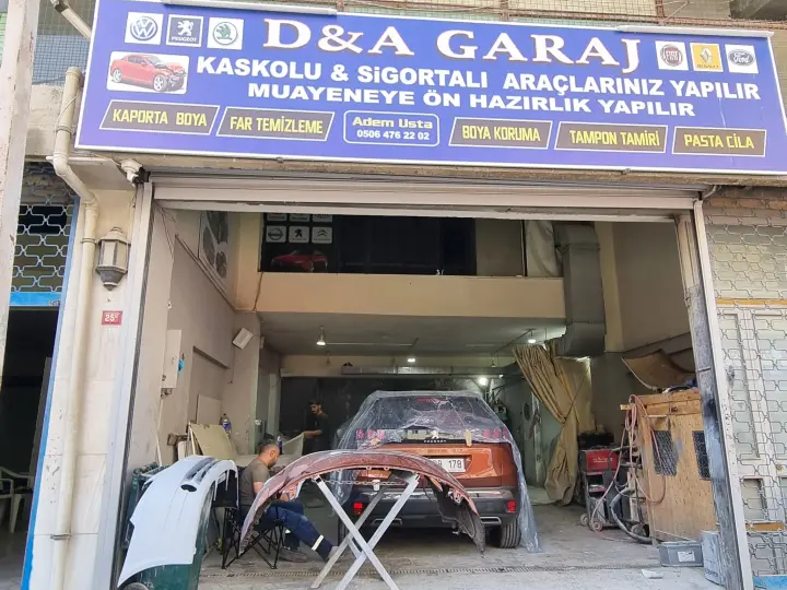 D&A Garaj Kaporta Boya Ve Çekici Hizmeti