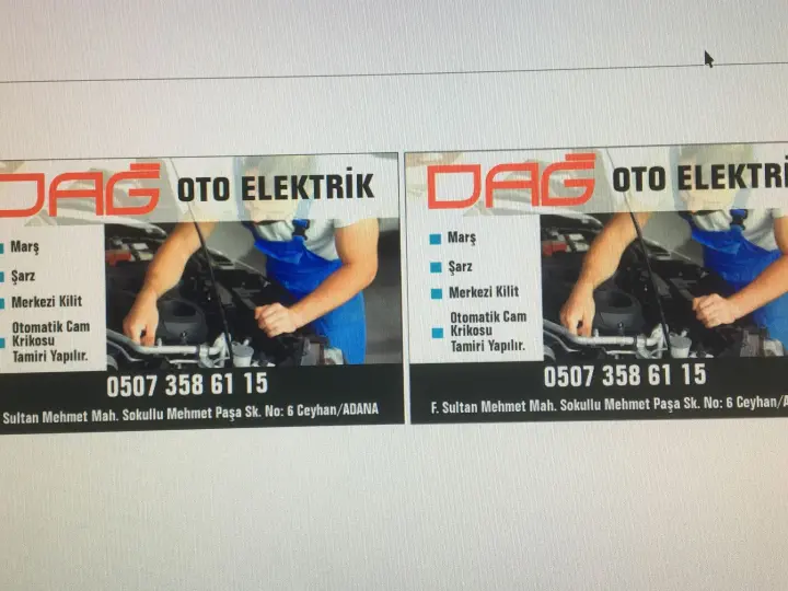 DAĞ OTO ELEKTRİK