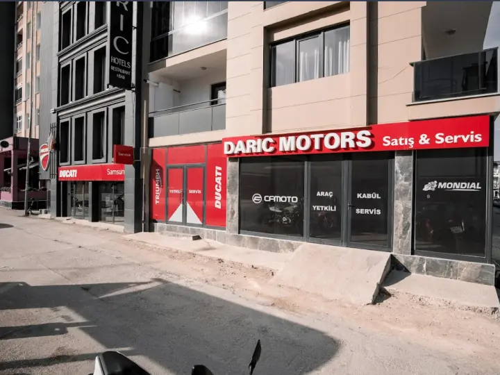 Daric Motors Ducati | Triumph | CF Moto | Mondial | TVS Yetkili Servis