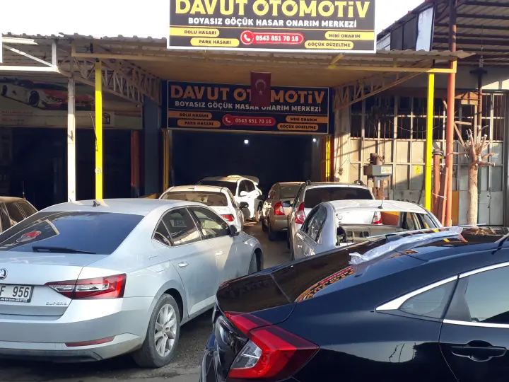 davut otomotiv boyasız göçük onarım