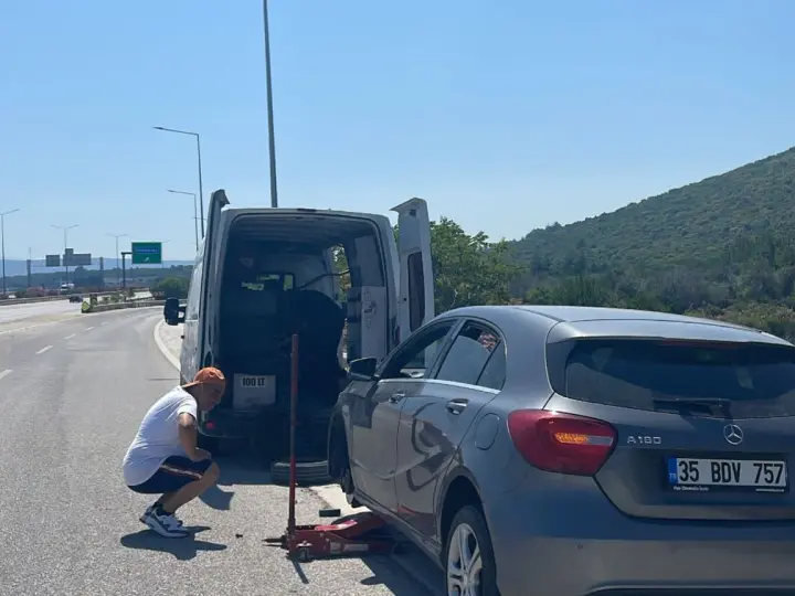 Delikli koy lastik