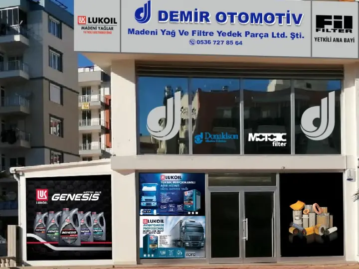 Demir Otomotiv Madeni Yağ Ve Filtre Yedek Parça Ltd.Şti