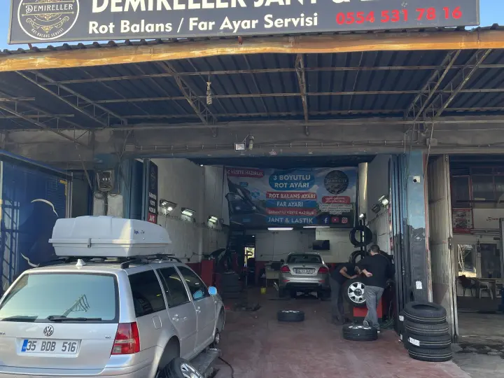 Demireller Jant Lastik Satış & Servis Rot Balans Garantili Vizeye Hazırlık