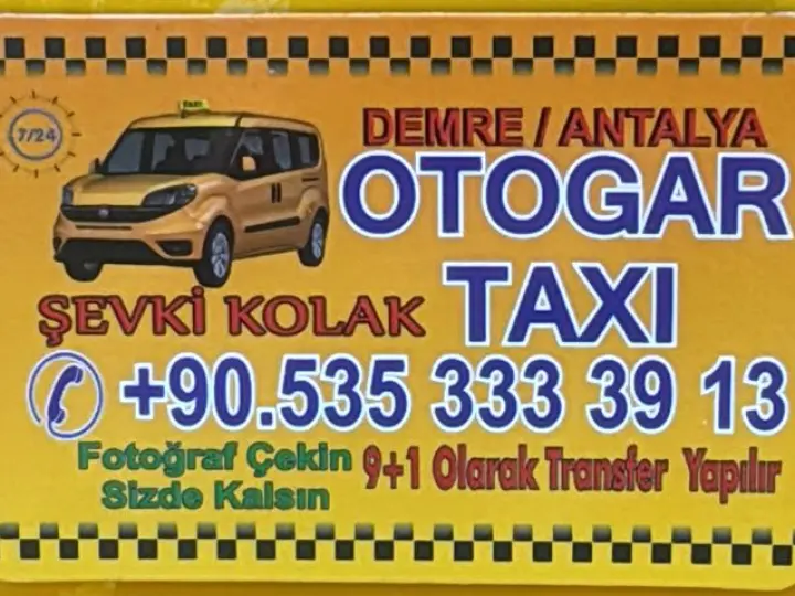 DEMRE TAKSi RAMAZAN AKYALÇIN