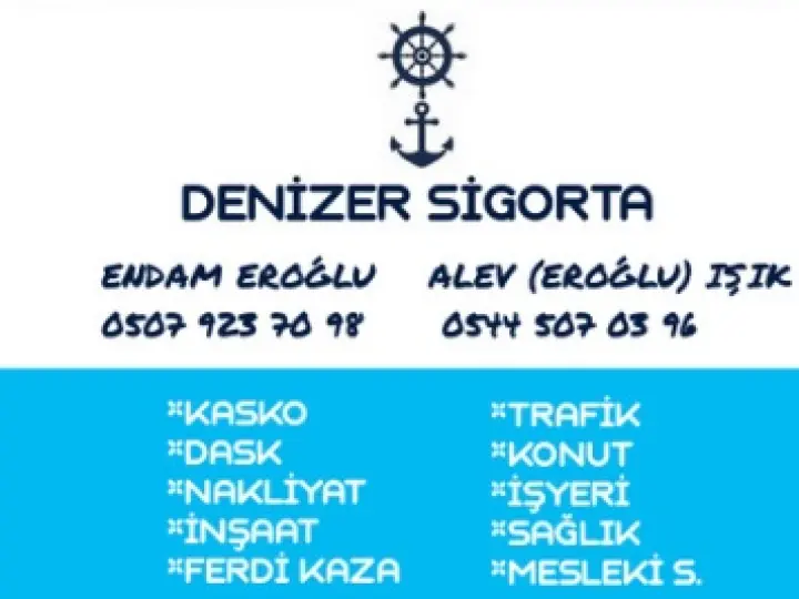 DENİZER SİGORTA ACENTELİĞİ