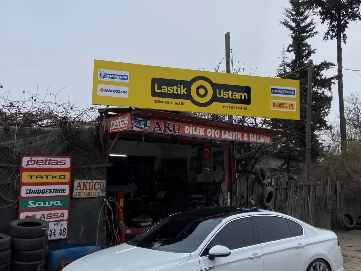 Dilek Oto Lastik 7/24 mobil yol yardım lastik tamiri ve değişimi