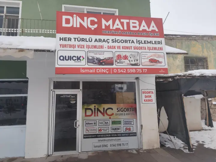 DİNÇ SİGORTA MATBAA VE EMLAK
