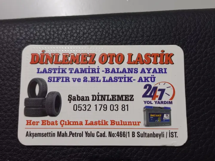 DİNLEMEZ OTO LASTİK