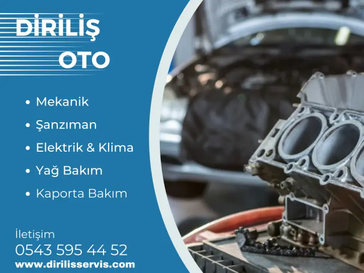 Diriliş Oto Tamir ve Bakım Servisi