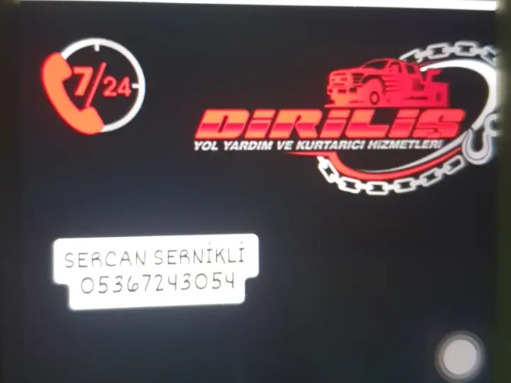 Diriliş Sercan oto çekici