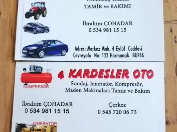 Dört Kardeşler Oto Tamir ve Bakım