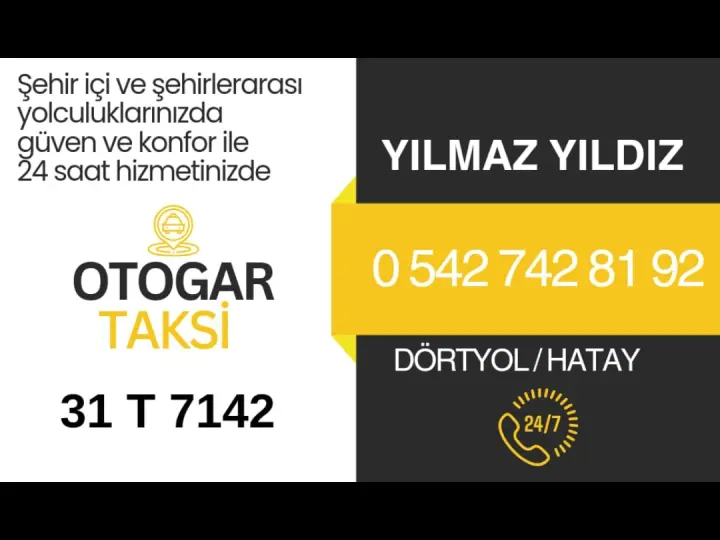 DÖRTYOL TAKSİ YILMAZ YILDIZ