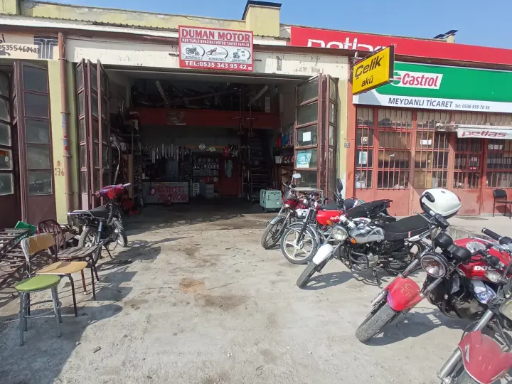 DUMAN MOTOR KADİR USTA MOTORSİKLET TAMİR BAKIM SERVİSİ