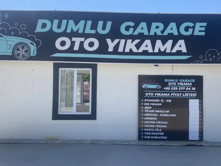 Dumlu oto yıkama