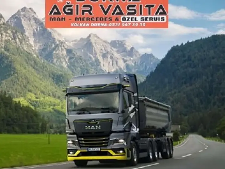 DURNA AĞIR VASITA MAN&MERCEDES ÖZEL SERVİS