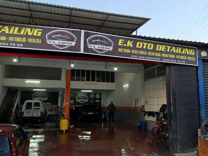 E. K GARAGE DETAİLİNG