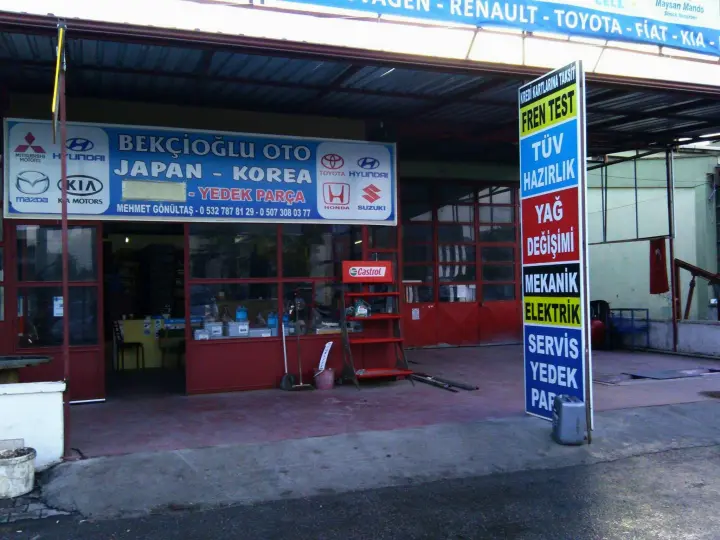 EDREMİT BEKCİOGLU OTOMOTİV JAPON KORE YEDEK PARÇA