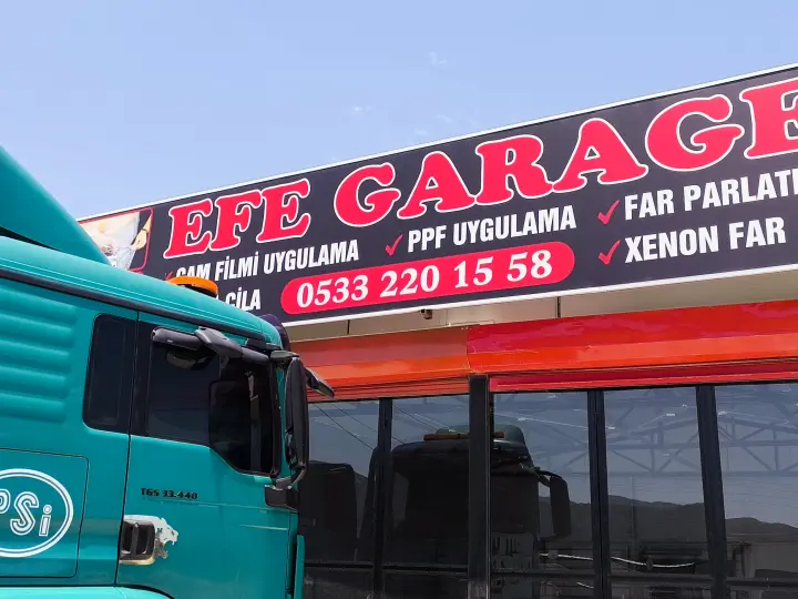 EFE GARAGE PPF & CAM FİLM UYGULAMA MERKEZİ