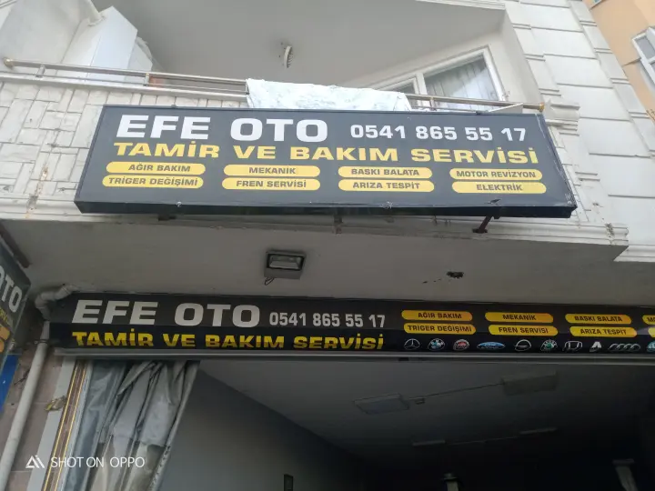 EFE OTO MEKANİK TAMİR BAKIM VE OTO ÇEKİCİ SERVİSİ