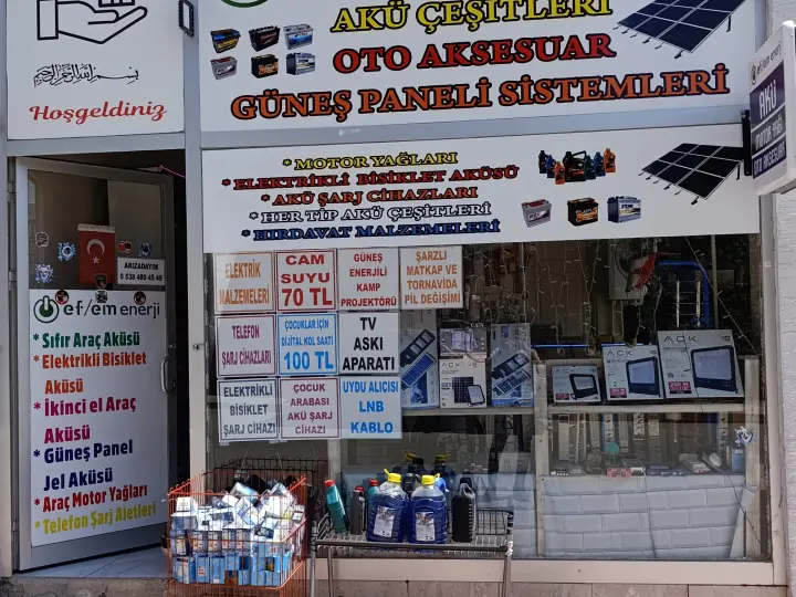 EFEM ENERJİ AKÜ OTO AKSESUAR