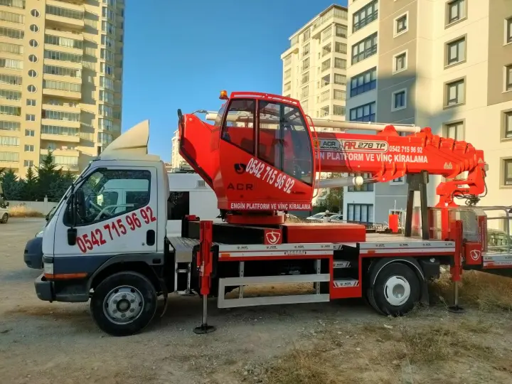 Ege Engin Sepetli Vinç Platform Kiralama