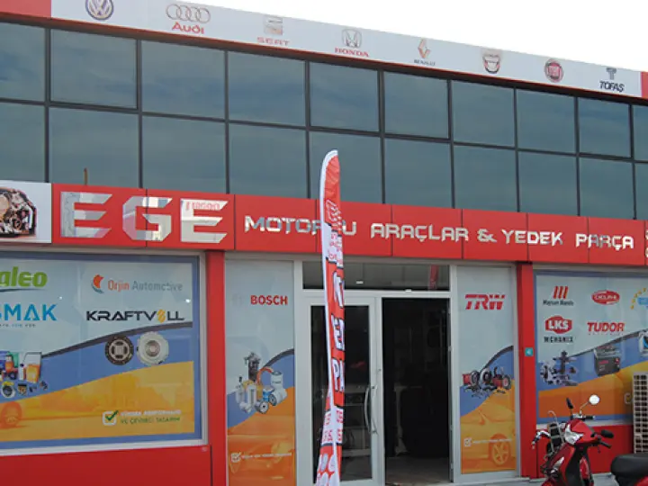 Ege Motorlu Araçlar Oto Yedek Parça Mağazası