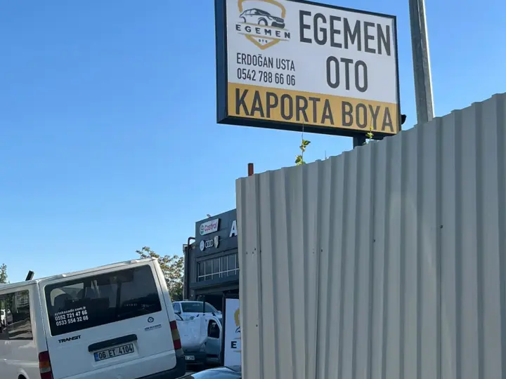 EGEMEN OTO KAPORTA & BOYA SERVİSİ