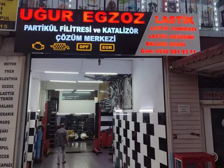 Egzostçu - Uğur Otomotiv Egzost ve Lastik Servisi - Partikül Filtresi Dpf Temizleme
