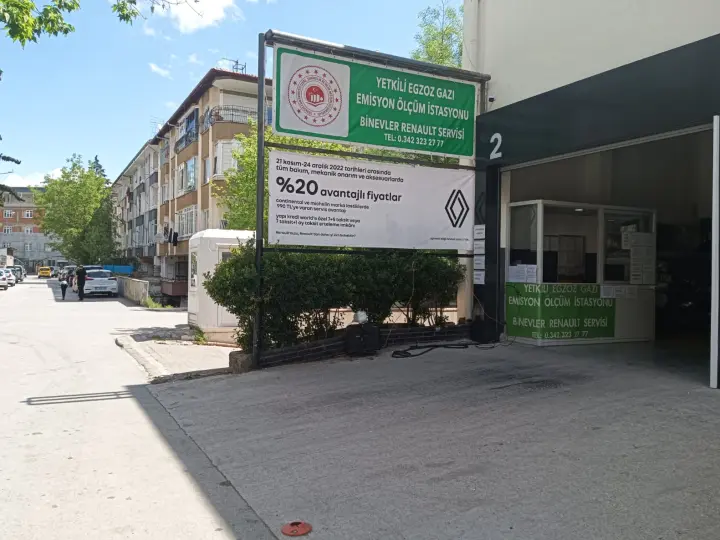 Egzoz Emisyon Gazikent Otogaz