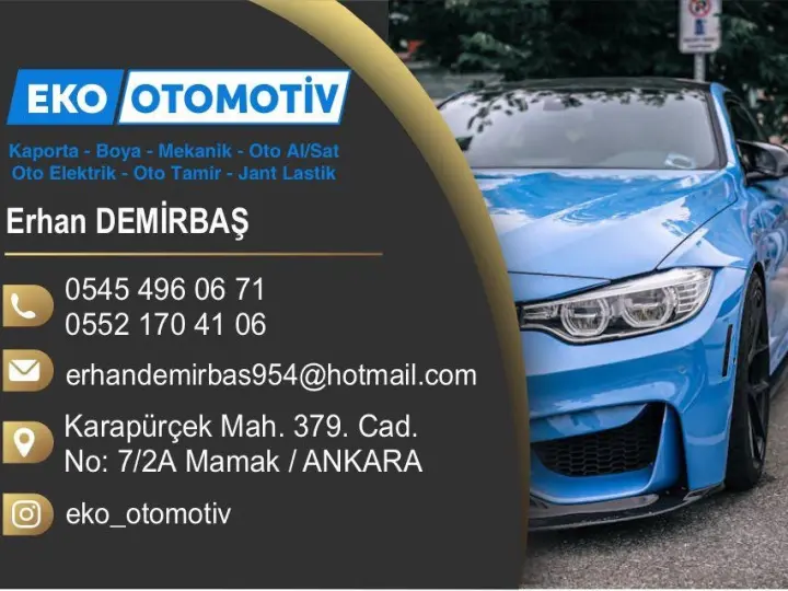 Eko Oto Kaporta Boya Servisi