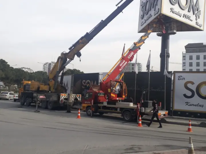 Eksan Kardeşler Sepetli Vinç