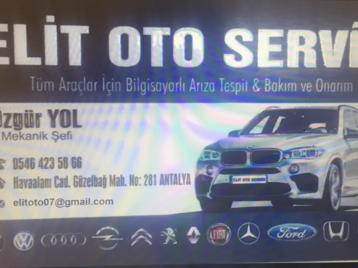 Elit Oto Servis Antalya