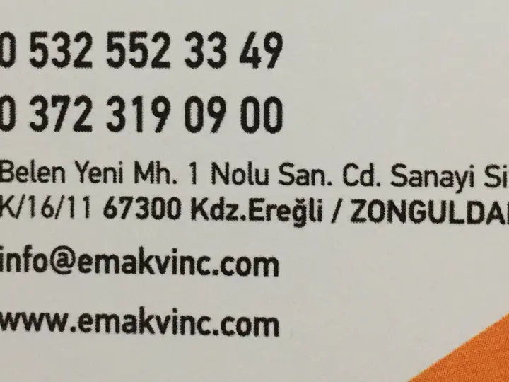 EMAKVİNC OTO KURTARMA VE KİRALAM HİZ SAN VE TİCARET LTD.ŞTİ