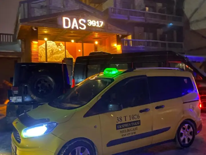 Erciyes Kayak merkezi taksi