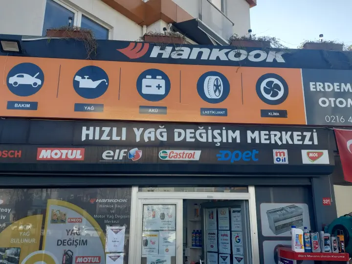 ERDEM ONAY OTOMOTİV (Hankook bayisi ve Motor Yağ Değişim Merkezi)