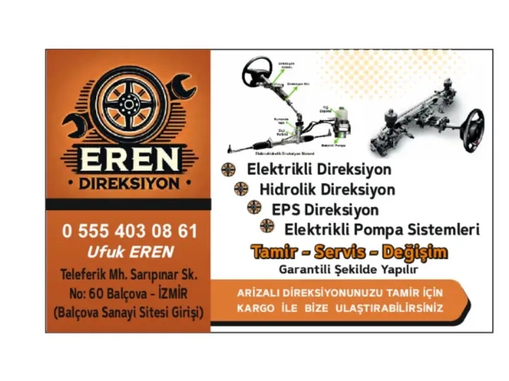 EREN DİREKSİYON TAMİRİ